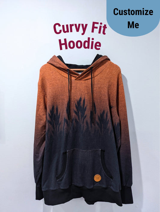 CUSTOM Hoodie Sweater - Curvy Fit
