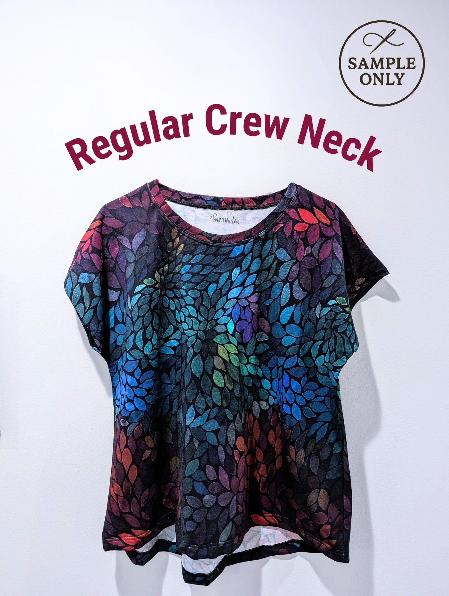 CUSTOM Curved Hem Dolman Tee - Curvy Fit