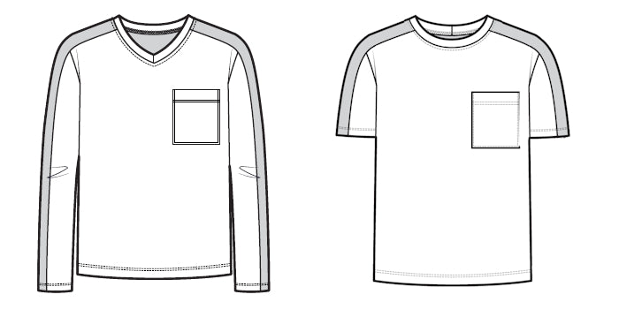 CUSTOM Kids Sleeve Stripe Tee