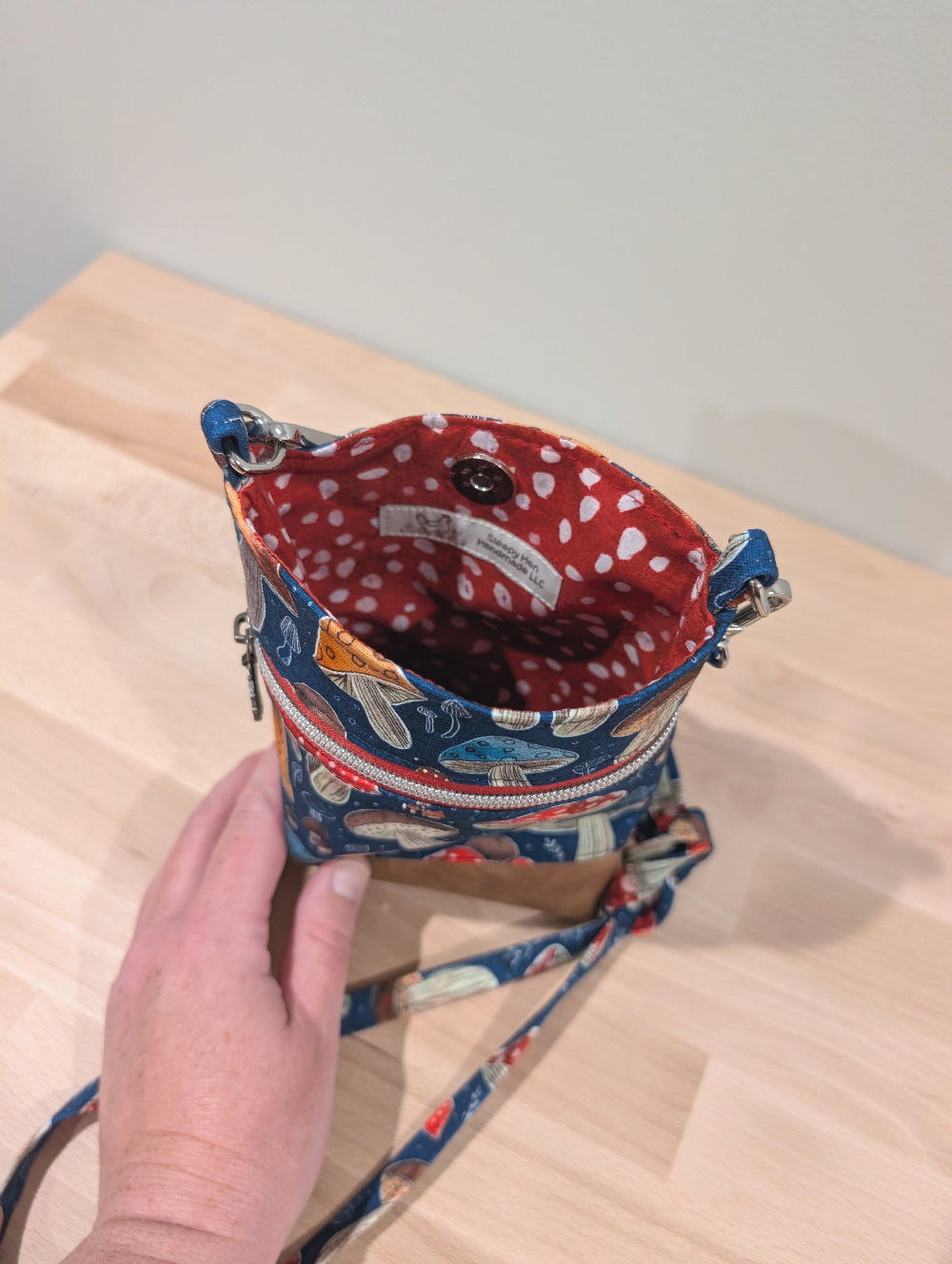 Mushroom Wanderlust Crossbody Bag