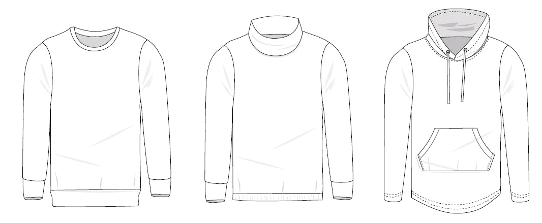 CUSTOM Hoodie Sweater - Straight Fit