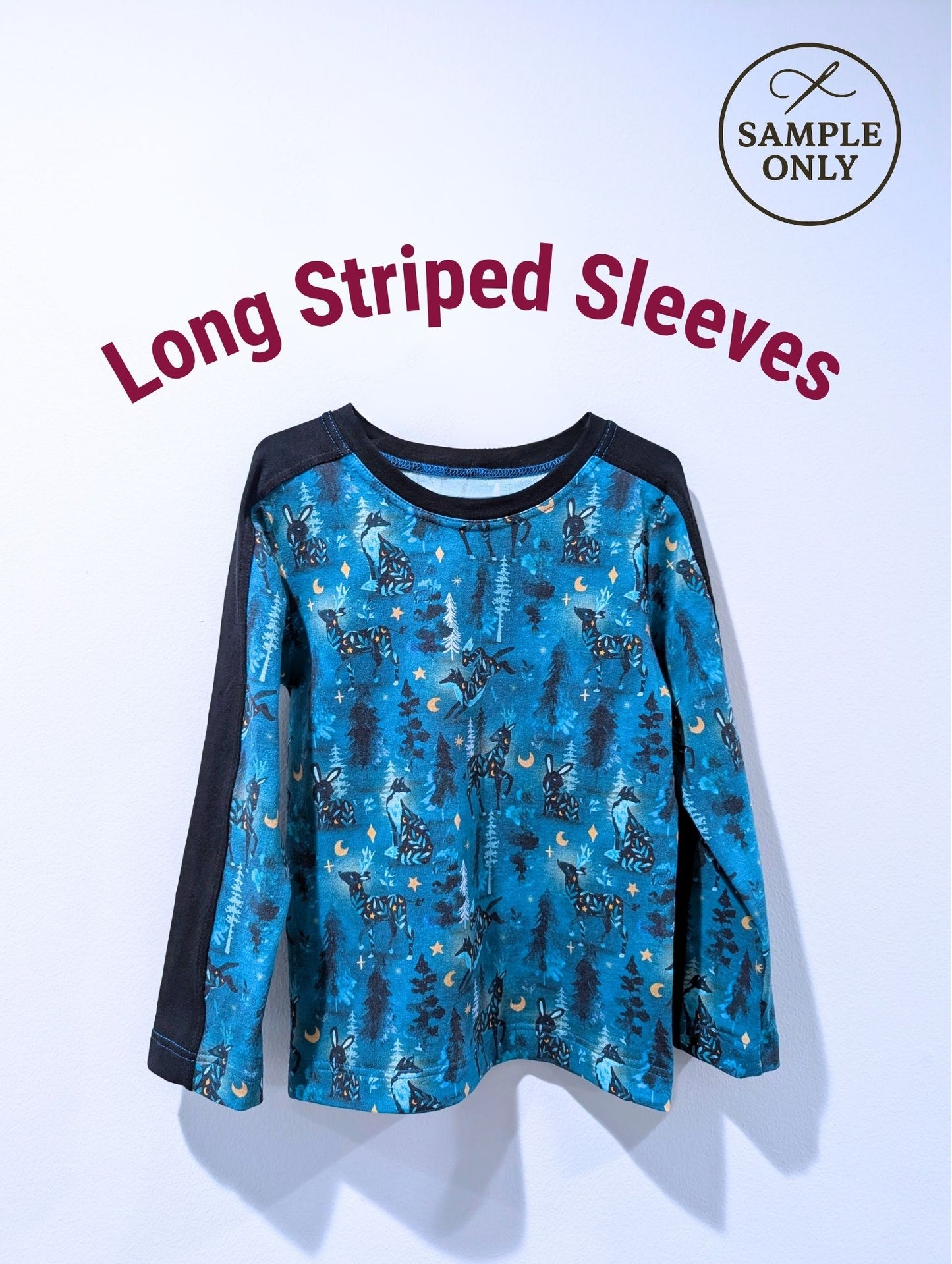 CUSTOM Kids Sleeve Stripe Tee