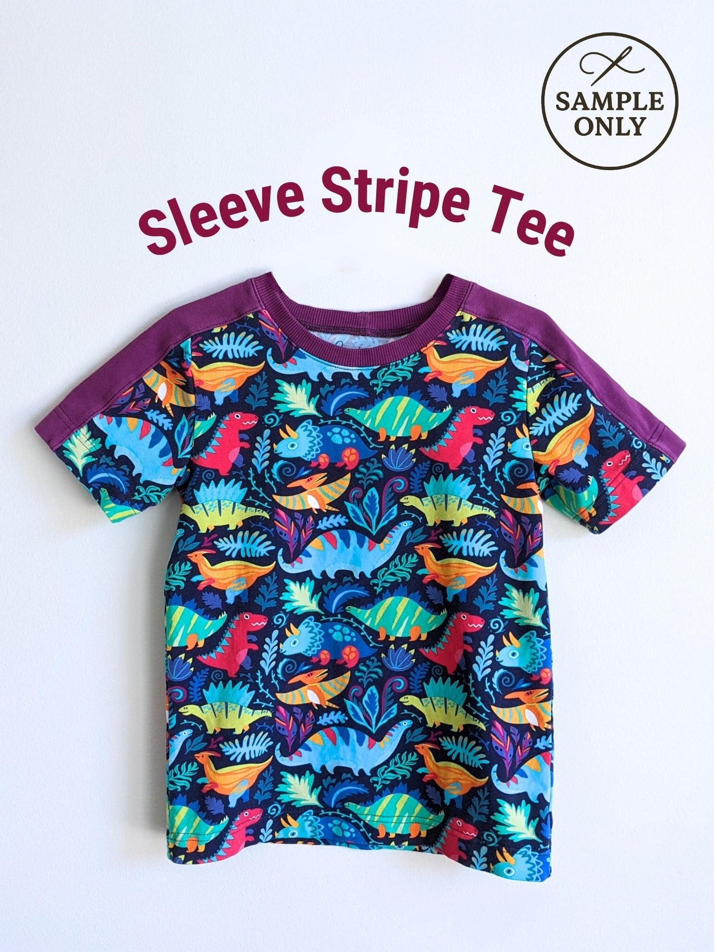 CUSTOM Kids Sleeve Stripe Tee