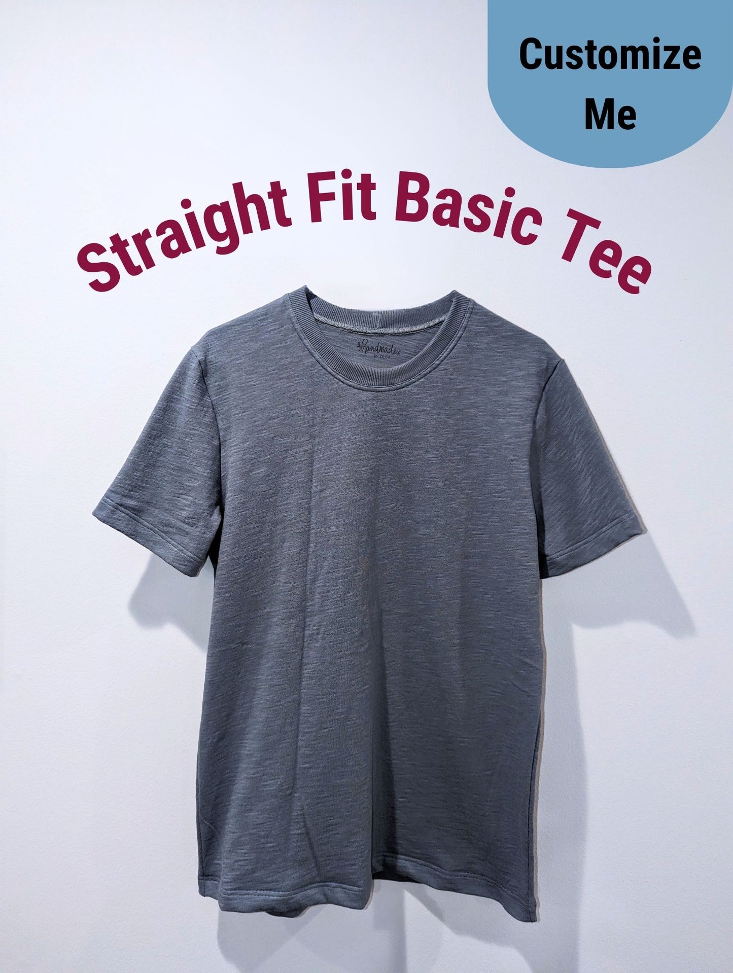 CUSTOM Basic Tee - Straight Fit