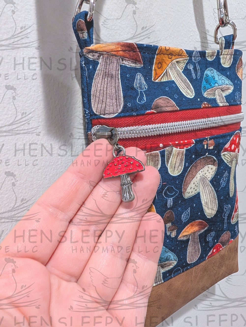 Mushroom Wanderlust Crossbody Bag
